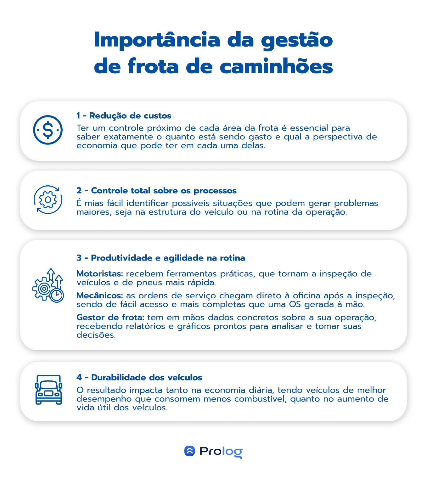 Modelo de apresentação de resultados de gestão de frota para diretoria