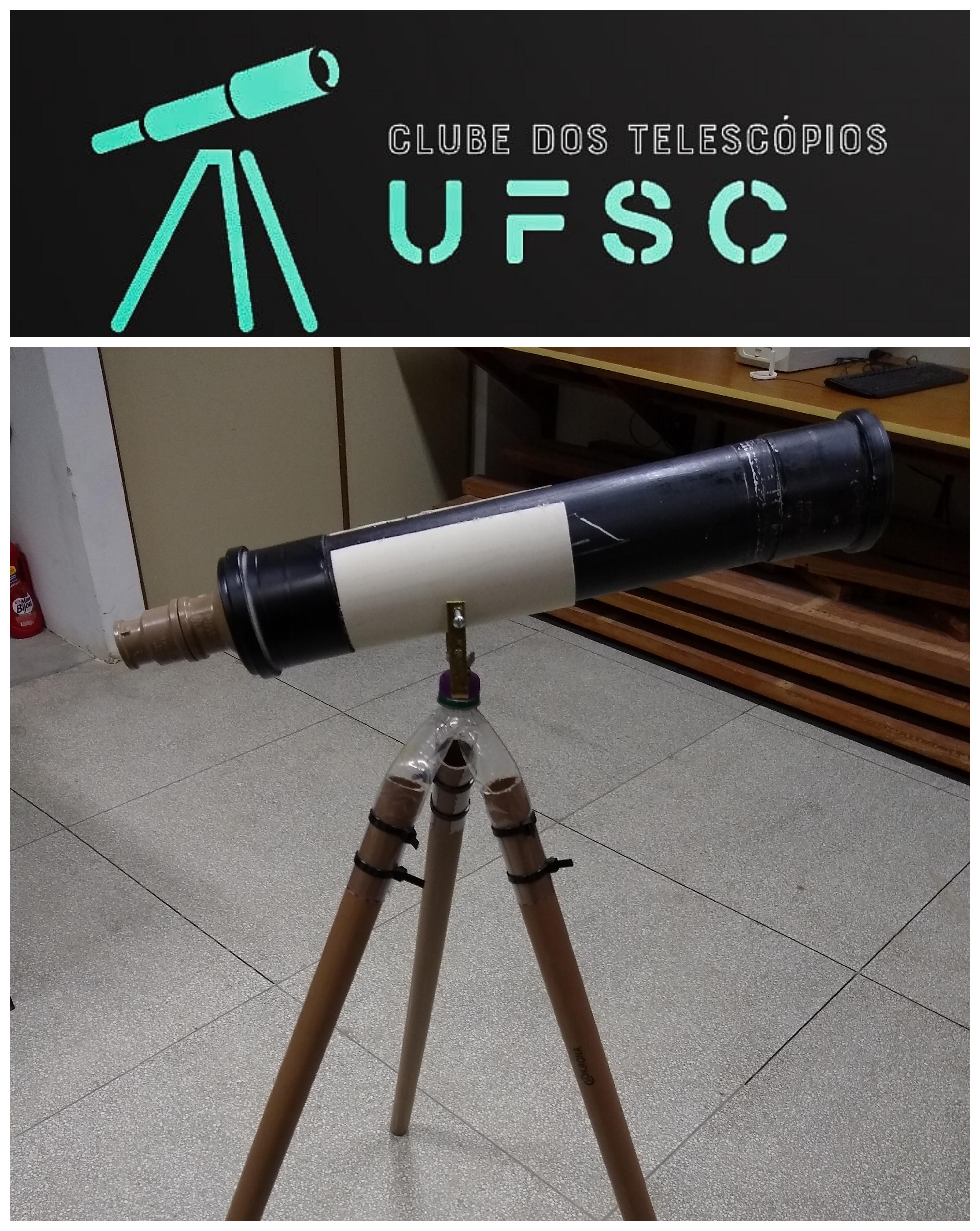 como fazer um telescopio