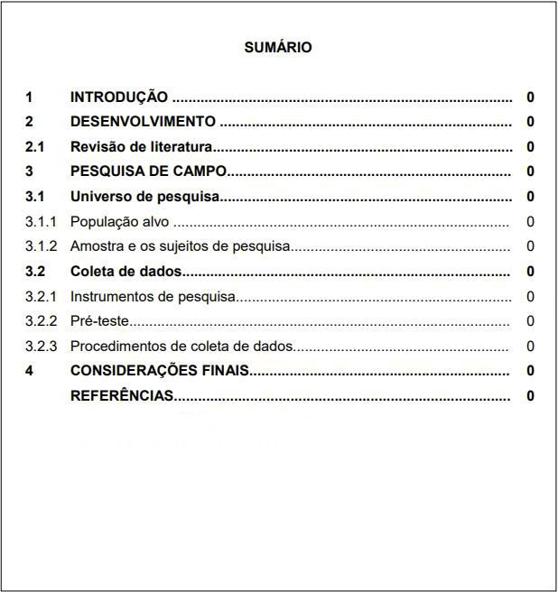 como fazer um trabalho em abnt