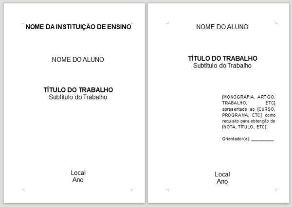 principais erros formatação abnt