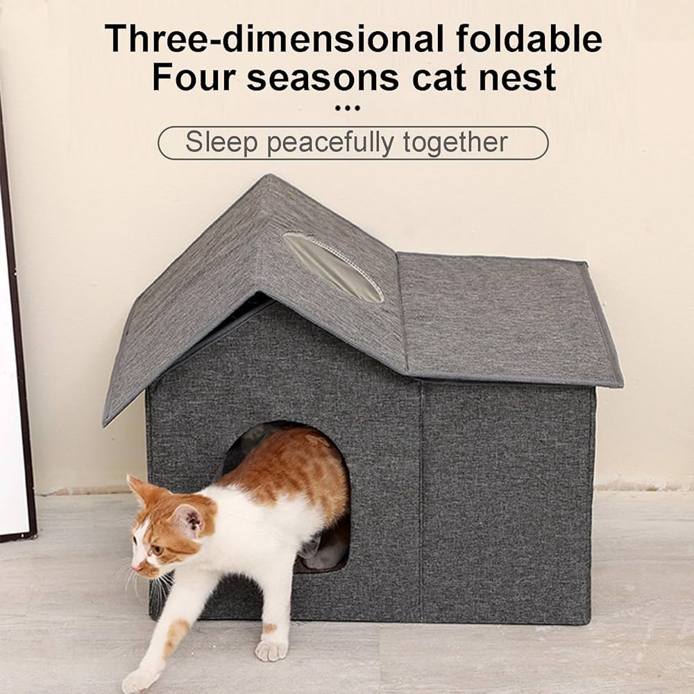 Benefícios do Feno e Palha na Forração de Casinhas de Gato