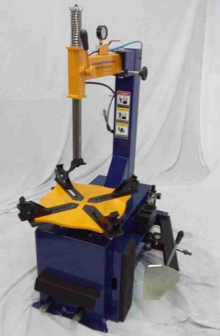 ideias de desmontadora de pneu caseira com sucata