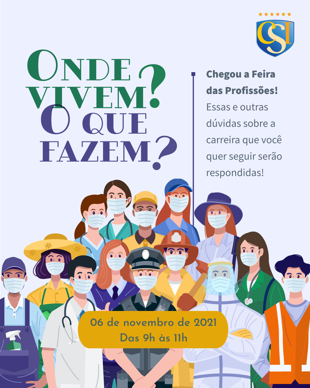 ideias criativas para feira de profissões