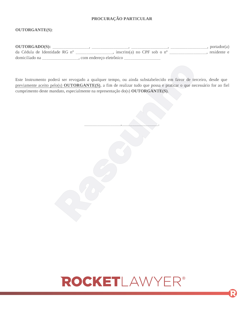 como fazer uma procuração com assinatura digital