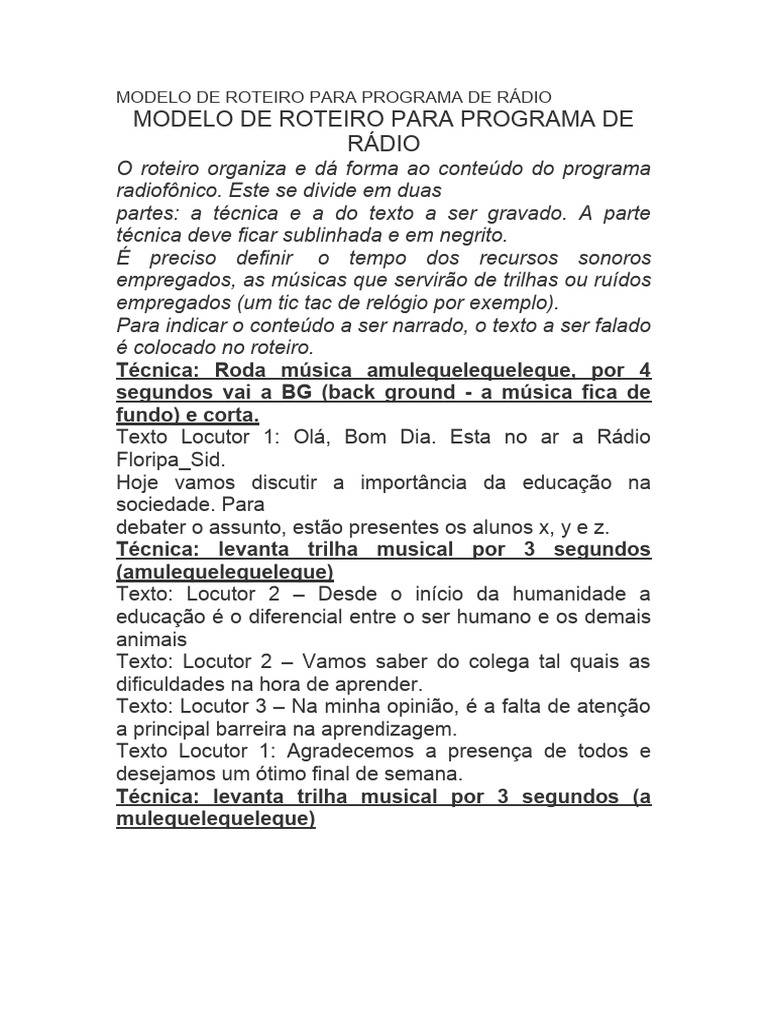 erros comuns ao montar programação de rádio