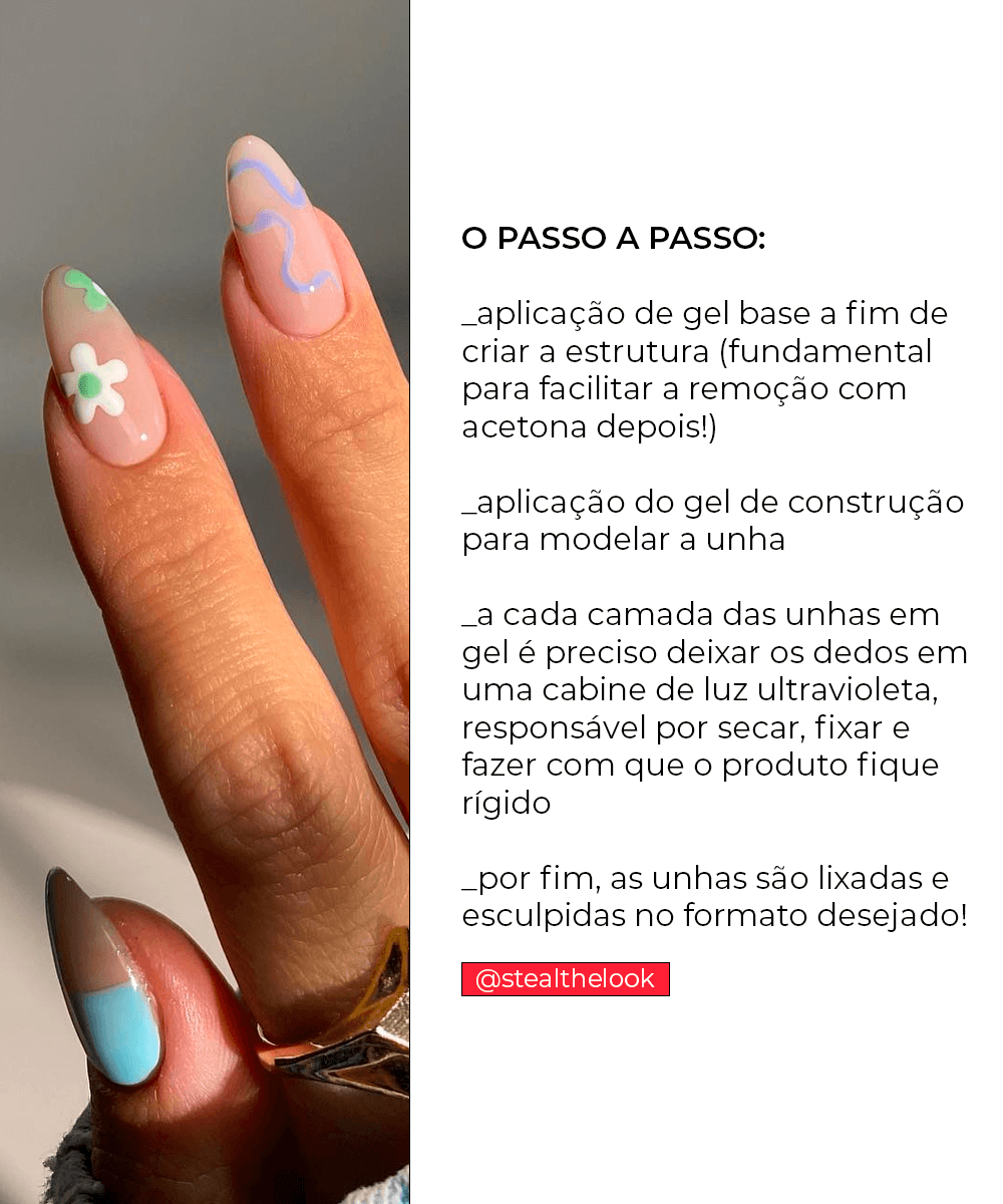 Como fazer unha de gel em casa?