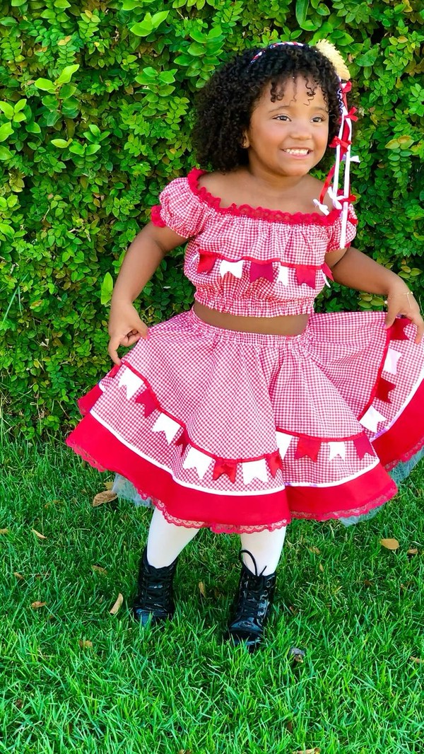 Como fazer vestido de festa junina infantil passo a passo