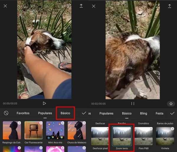 como fazer zoom no video capcut