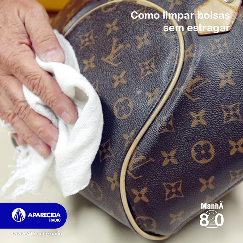 como limpar bolsa couro