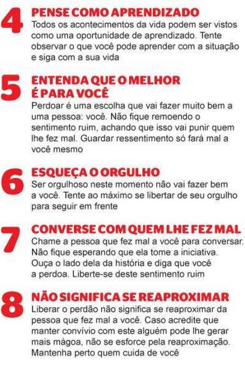 consequencias de nao perdoar