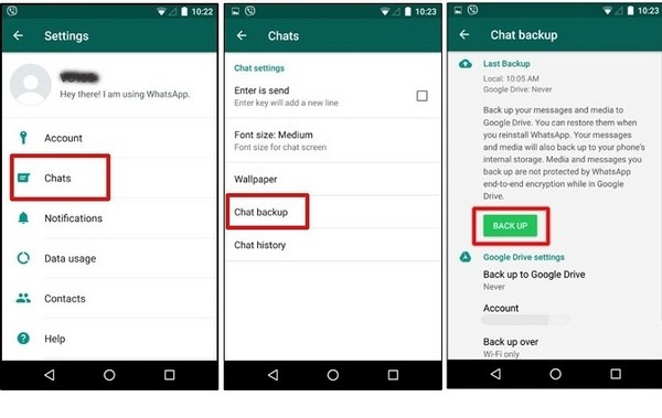 Migrando conversas do WhatsApp pessoal para o Business