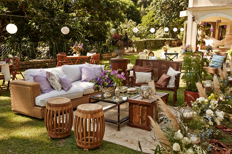 decoração boho chic