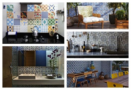 como aplicar azulejo português em box de banheiro