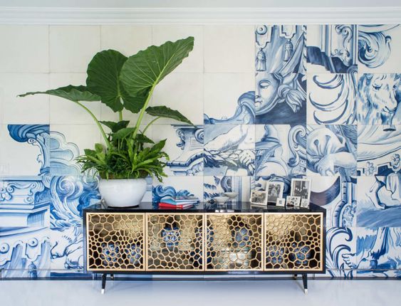 como aplicar azulejo português em box de banheiro