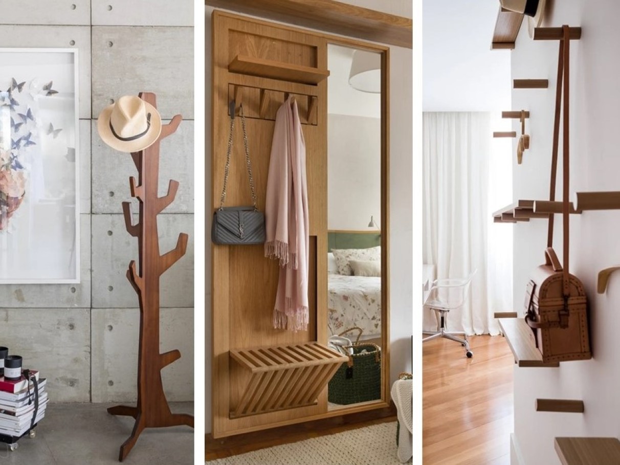 decoração com cabides de arame