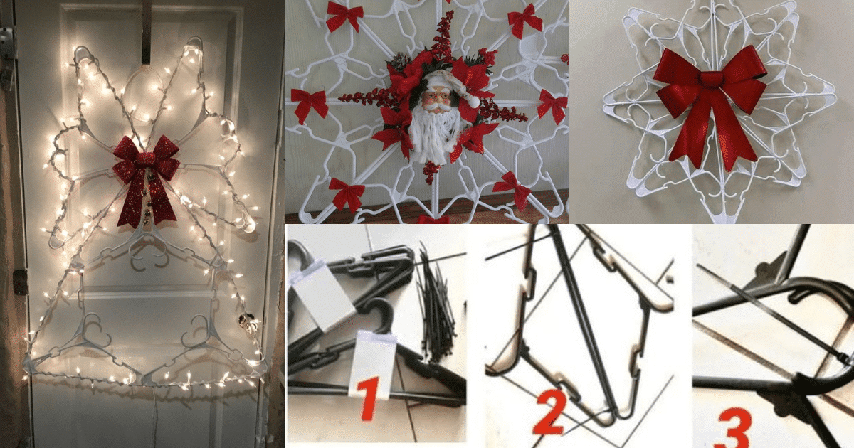 cabides reciclados decoração