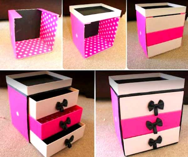 quanto custa decorar com caixas de papelão