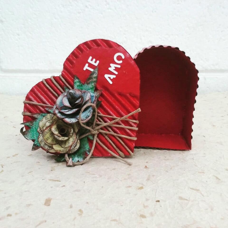 decoração com caixas de papelão