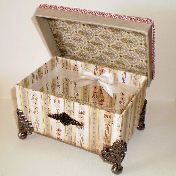 DIY decoração com caixas