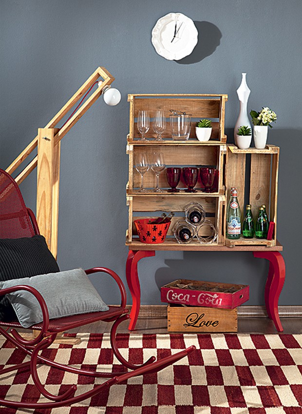 quanto custa decorar cozinha com caixotes de feira