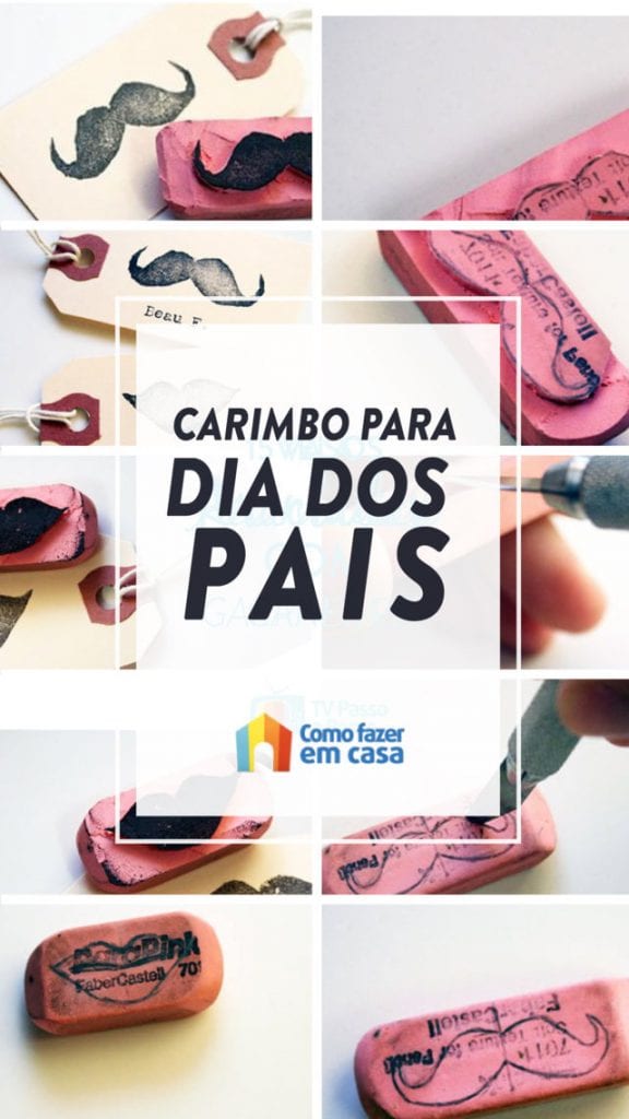 decoração com carimbos