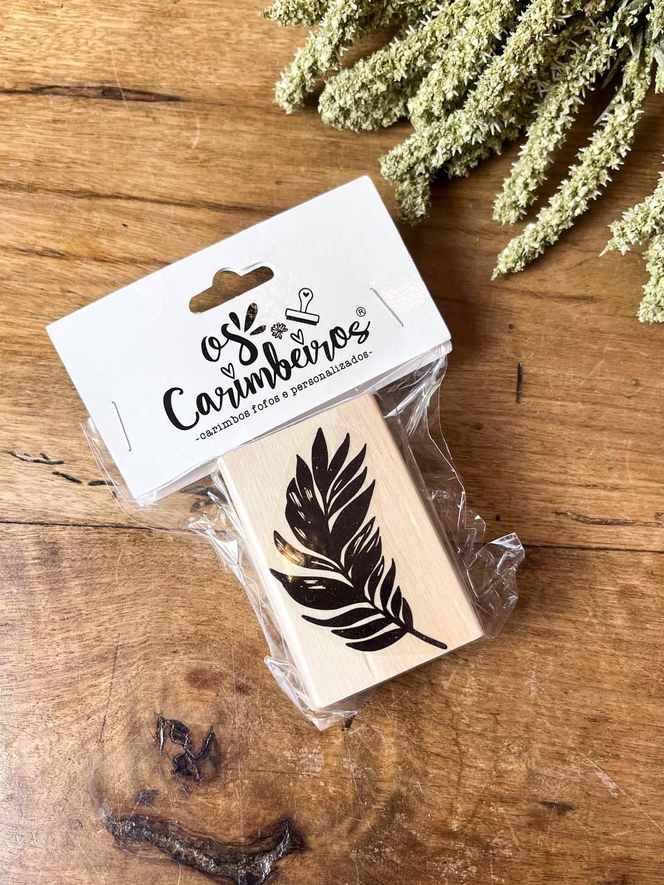 ideias de decoração com carimbos para sala
