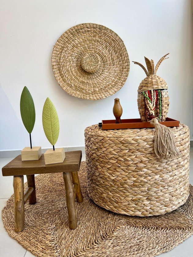 decoração com chapéus