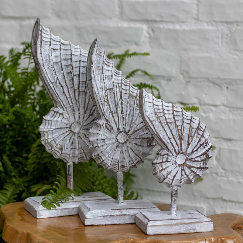 Decoração com conchas para banheiro