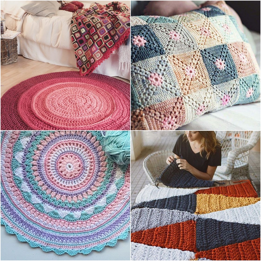 crochê para quarto de bebê