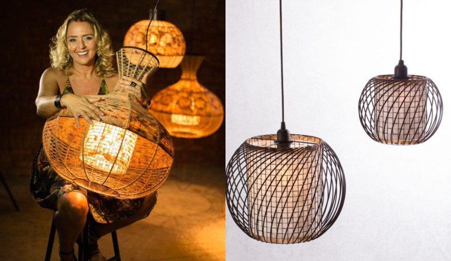 decoração sustentável com materiais reciclados