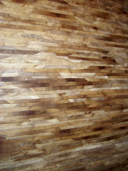 técnica de textura com filtro de café