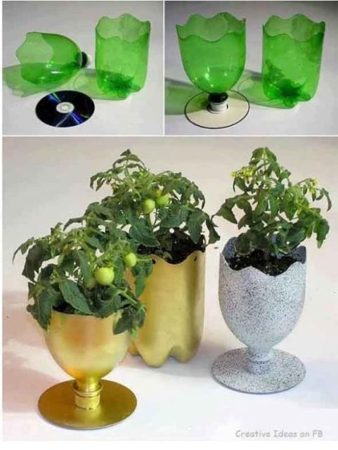 5 Maneiras Fáceis de Fazer um Vaso Autoirrigável com Garrafa PET