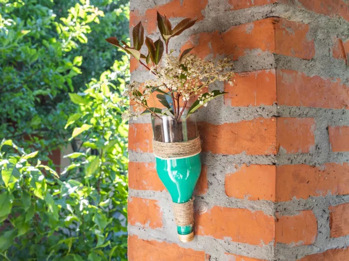 decoração com garrafões