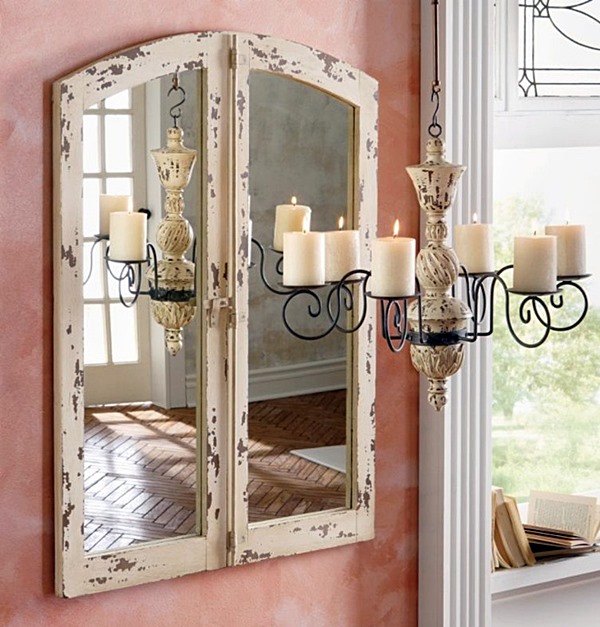 decoração com janelas antigas