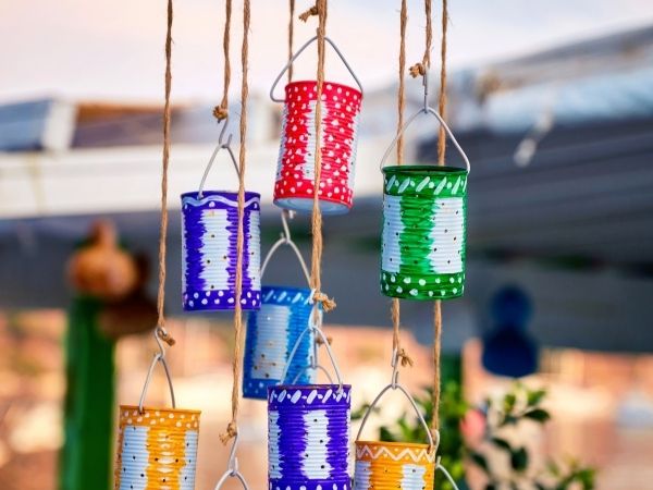 erros comuns ao decorar com latas de metal