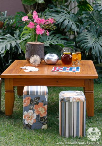 latas decoradas vs. vasos de cerâmica para plantas