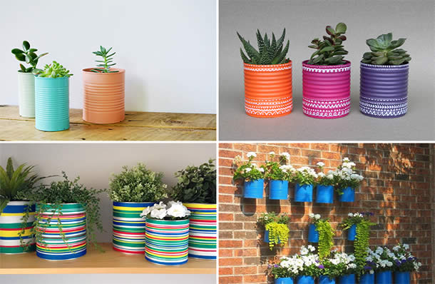quanto custa decorar com latas recicladas