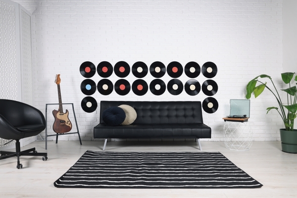 erros comuns ao decorar com discos de vinil
