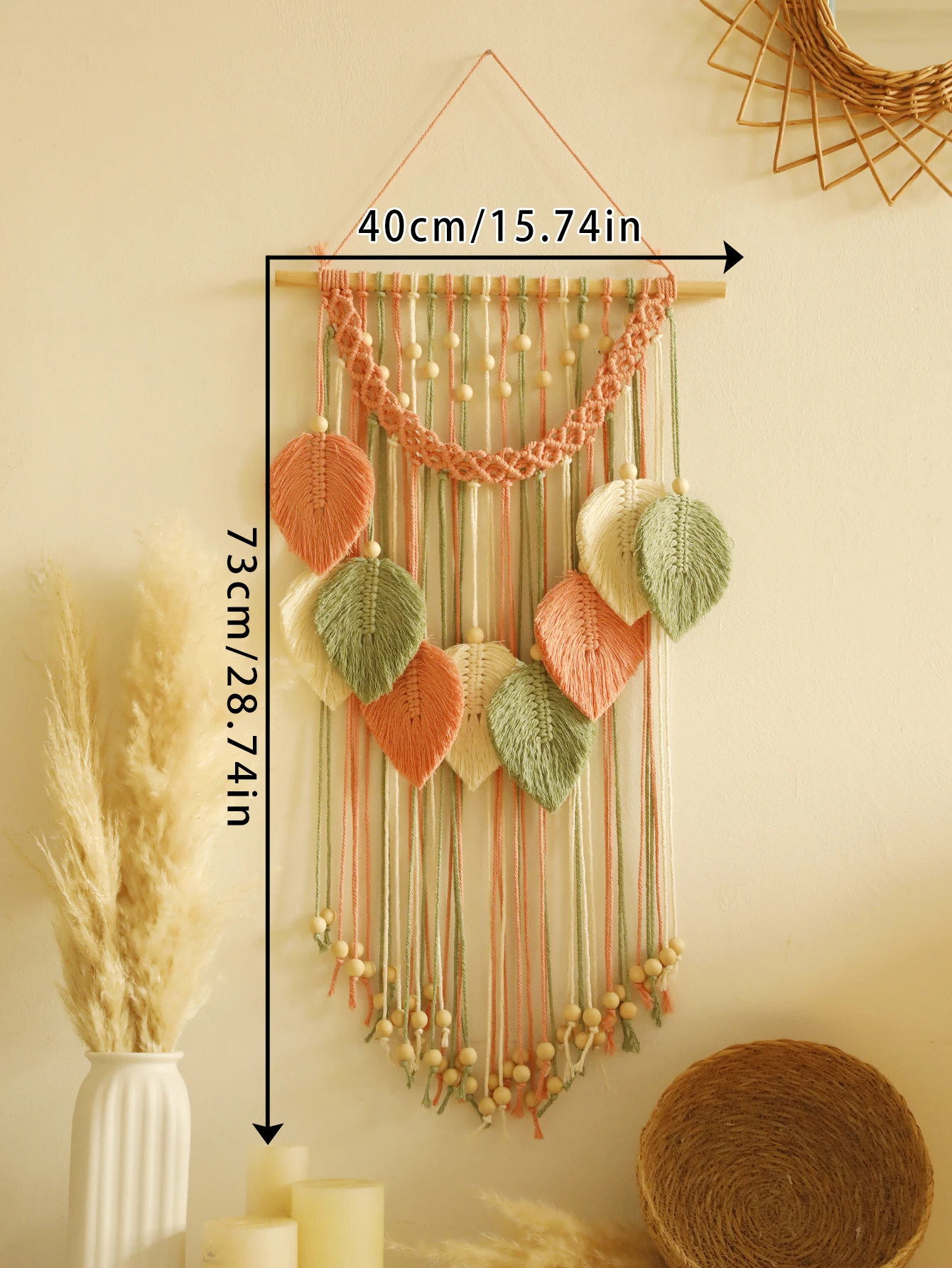 decoração com macramê