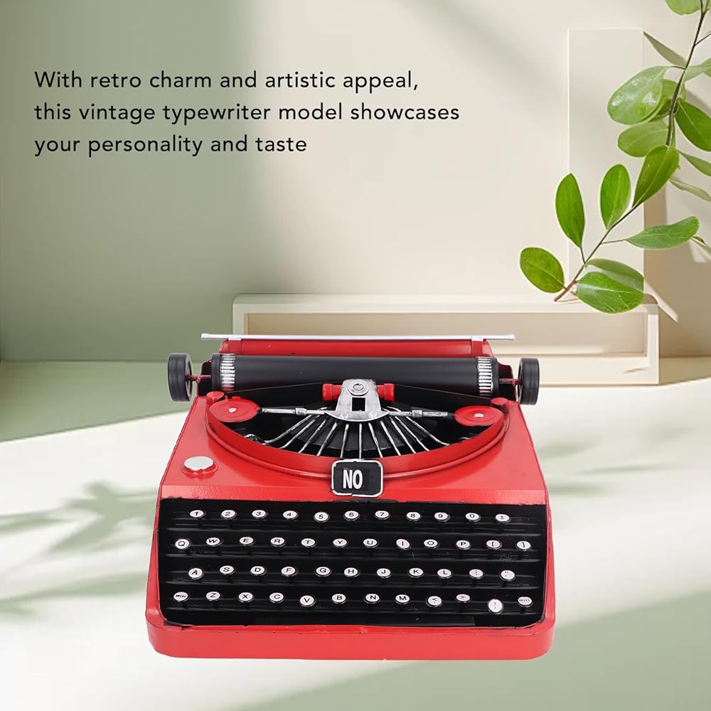 decoração com máquinas de escrever