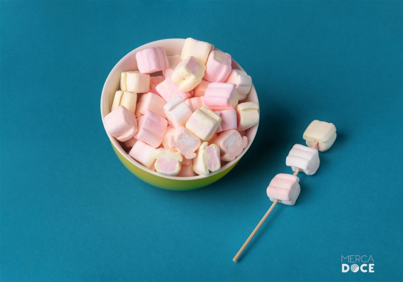 ideias de decoração com marshmallow para festa infantil