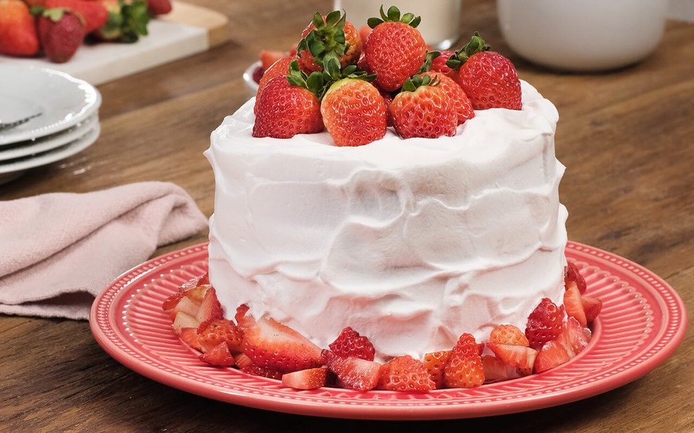 decoracao com morangos