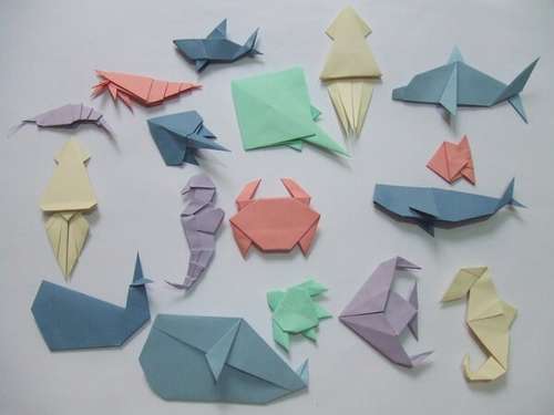 tsuru origami parede passo a passo