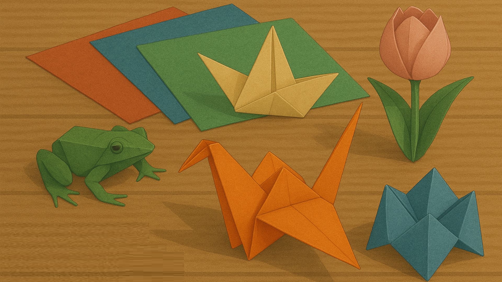 origami decoração barata como economizar