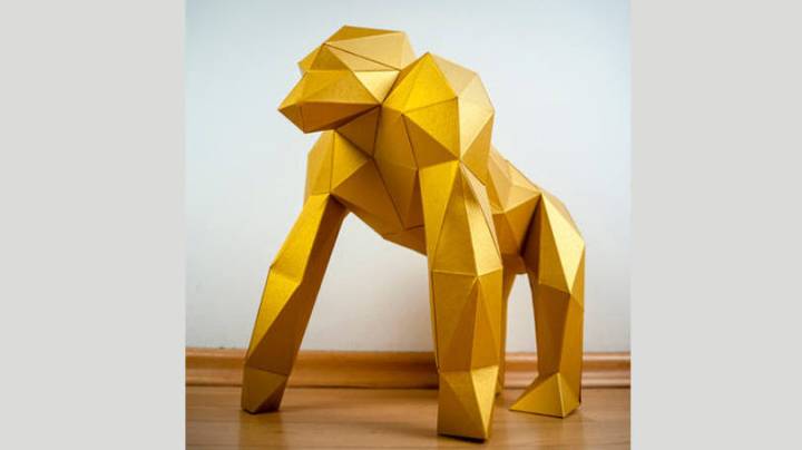 ideias criativas decoração origami casa