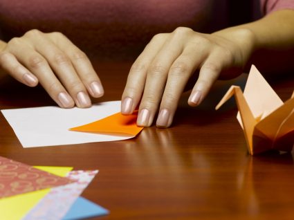 origami decoração barata como economizar
