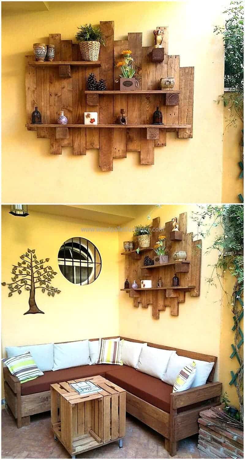 pallets baratos decoração
