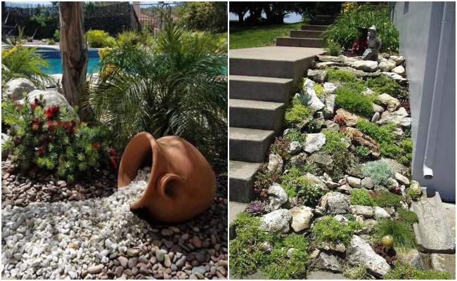 decorar banheiro com seixos de rio