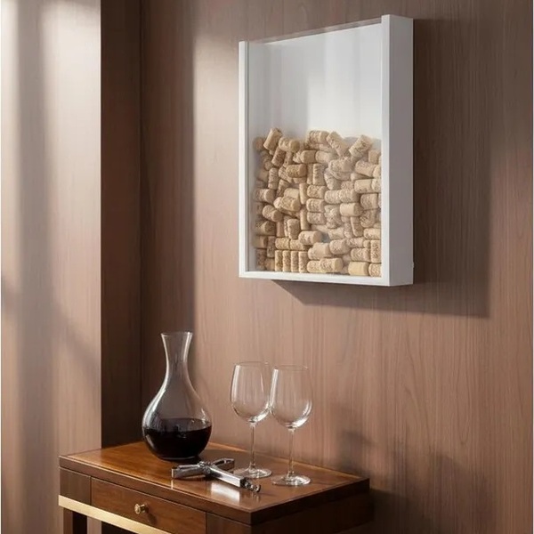 quanto custa fazer decoração com rolhas de vinho branco