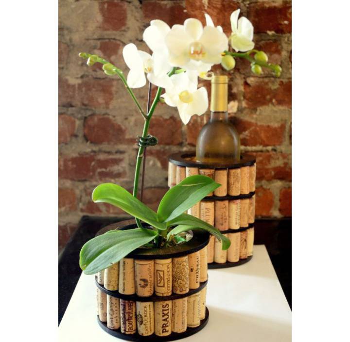 ideias de decoração com rolhas de vinho branco para iniciantes